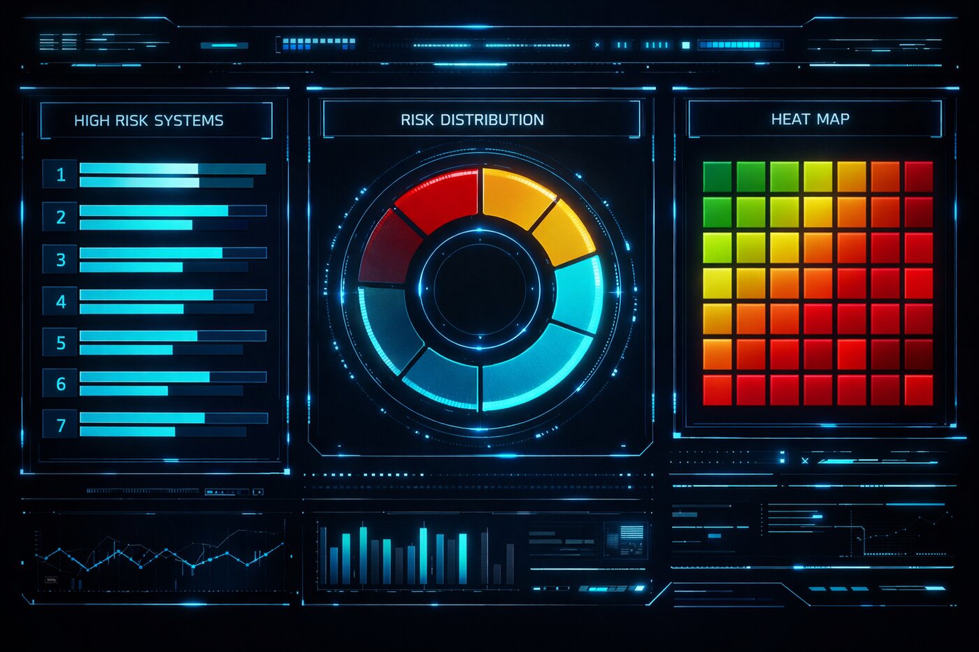 Risk and Criticality scoring dashboard